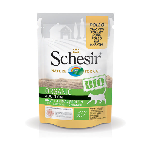 Schesir - Bio Organic Adult Cat Pollo