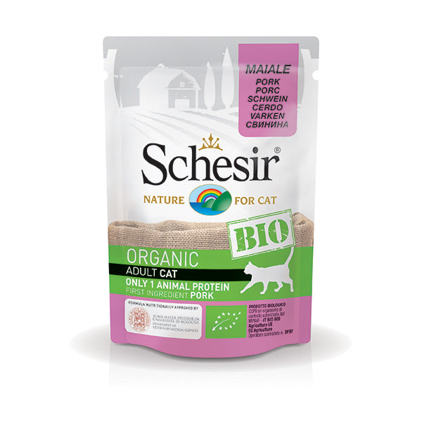 Schesir - Bio Organic Adult Cat Maiale