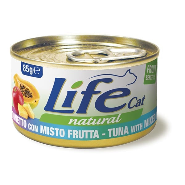 Life Pet Care - Life Cat Natural Tonnetto con Frutta Mix