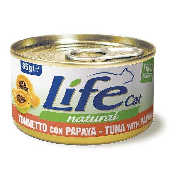 Life Pet Care - Life Cat Natural Tonnetto con Papaya