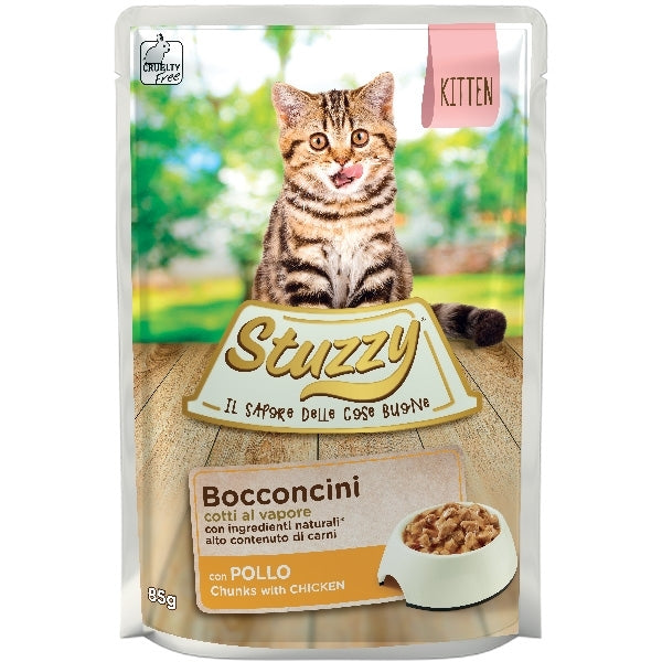Stuzzy Cat - Bocconcini Kitten con Pollo
