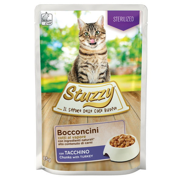 Stuzzy Cat - Bocconcini Sterilized con Tacchino