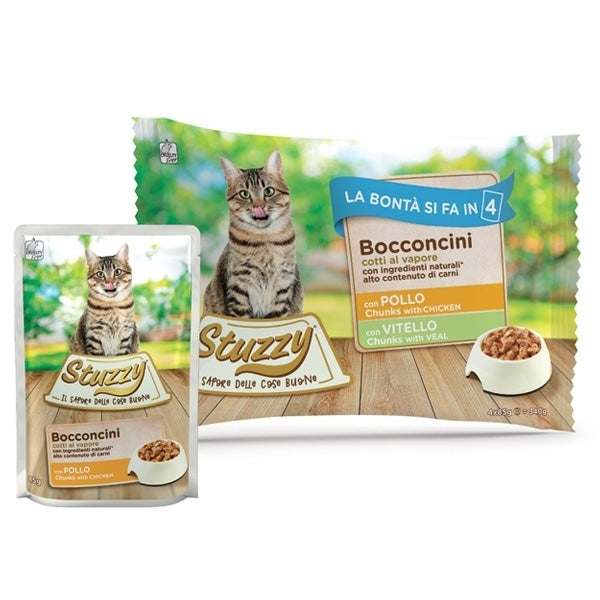 Stuzzy Cat - Bocconcini con Pollo e Vitello
