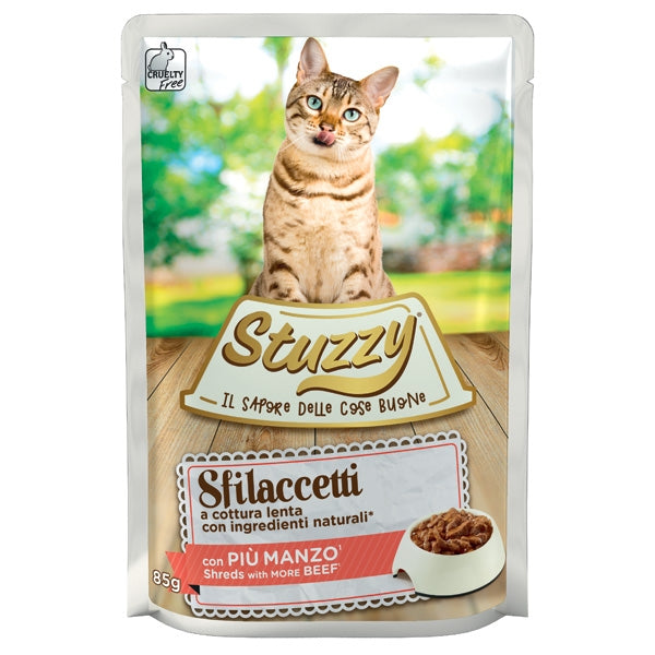 Stuzzy Cat - Sfilaccetti con Manzo