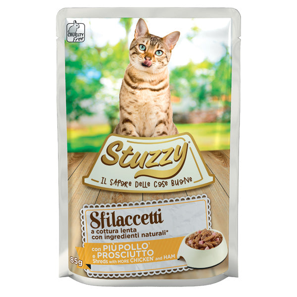 Stuzzy Cat - Sfilaccetti con Pollo e Prosciutto