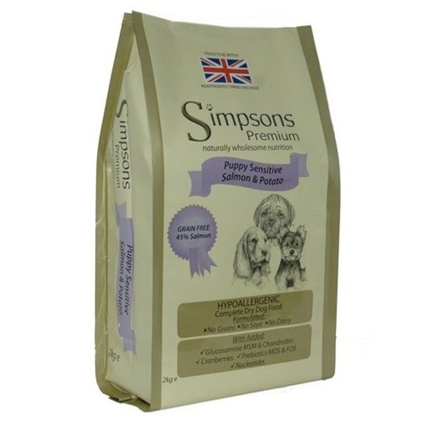 Simpson Premium - Puppy Sensitive Salmone e Patate