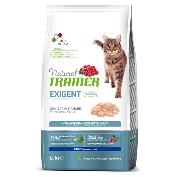 Trainer - Natural Cat Exigent Adult con Carni Bianche