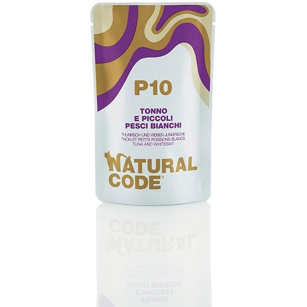 Natural Code - P10 Tonno e Piccoli Pesci Bianchi in Acqua di Cottura