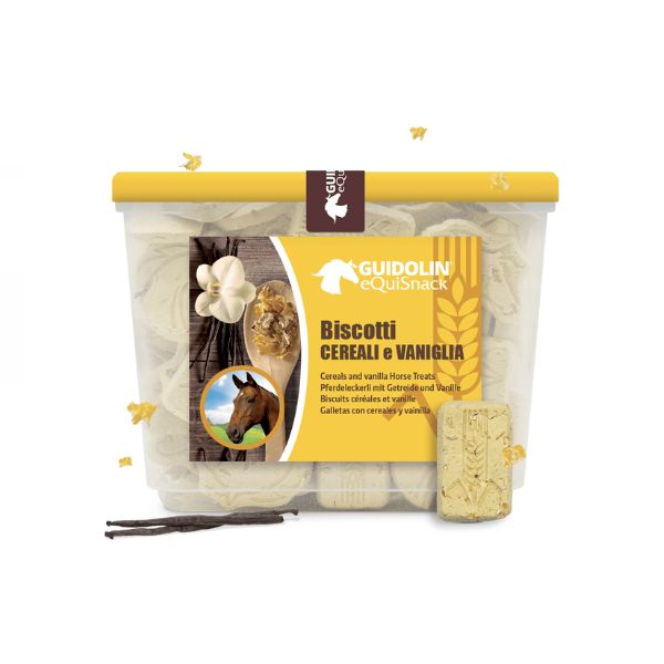 2G pet food guidolin gianni - Equisnack Biscotti ai Fiocchi di Cereali e Vaniglia