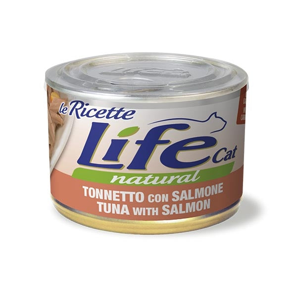 Life Pet Care - Life Cat Le Ricette Tonnetto con Salmone e Carote