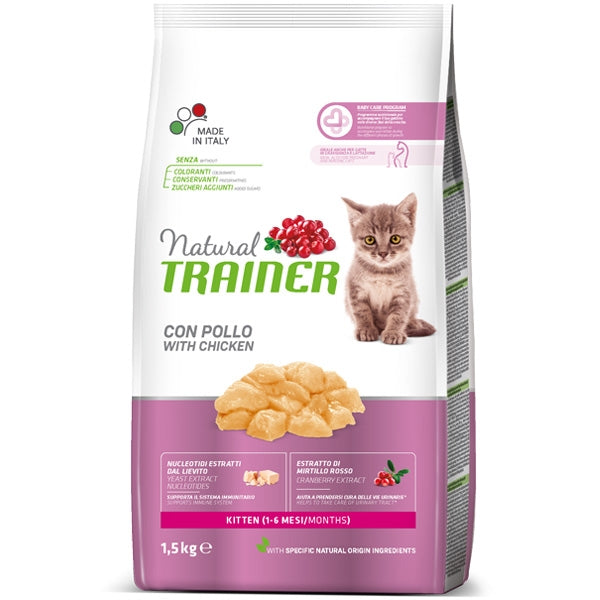 Trainer - Natural Kitten con Pollo