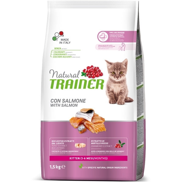 Trainer - Natural Kitten con Salmone