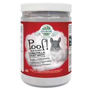 Oxbow Animal Health - Poof! Blue Cloud Chinchilla Dust