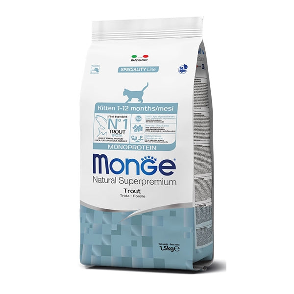 Monge - Natural Superpremium Kitten con Trota