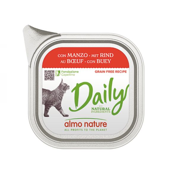 Almo Nature - Daily Menu con Manzo