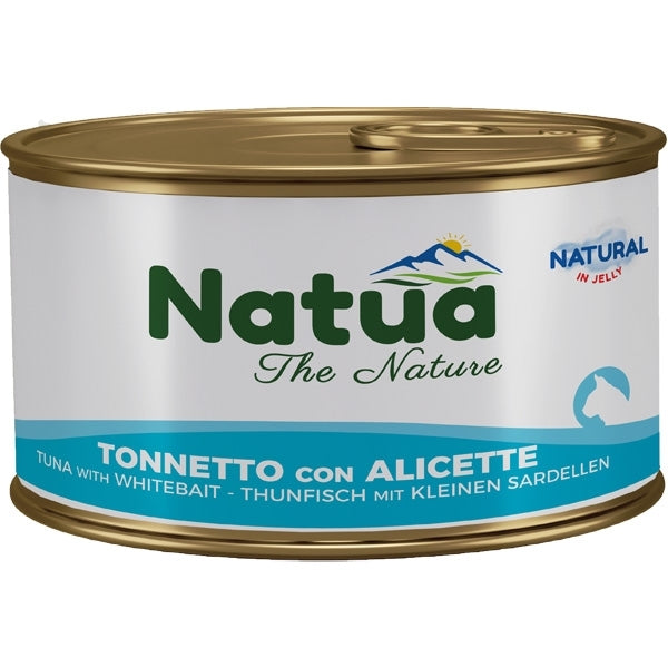 natua - Natural Adult Cat Jelly Tonnetto con Alicette