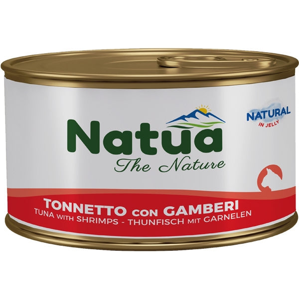 natua - Natural Adult Cat Jelly Tonnetto con Gamberetti