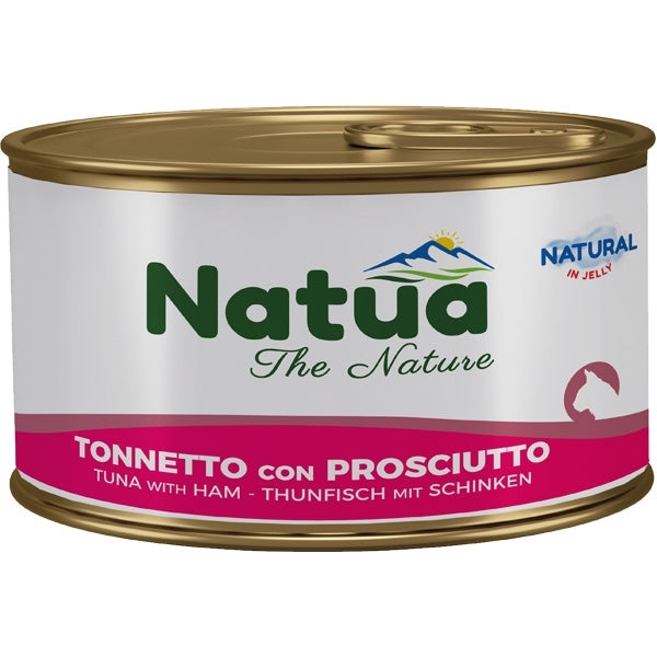 natua - Natural Adult Cat Jelly Tonnetto con Prosciutto