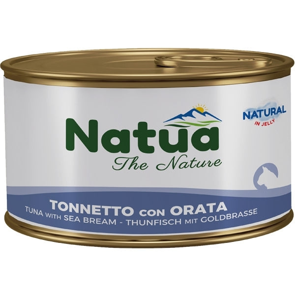 natua - Natural Adult Cat Jelly Tonnetto con Orata