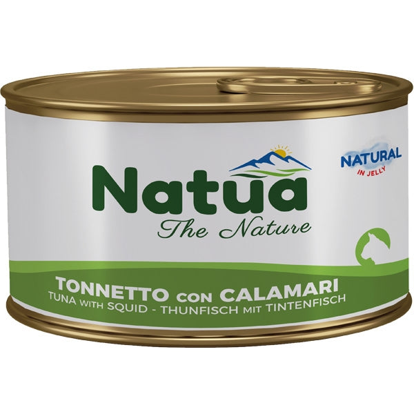 natua - Natural Adult Cat Jelly Tonnetto con Calamari