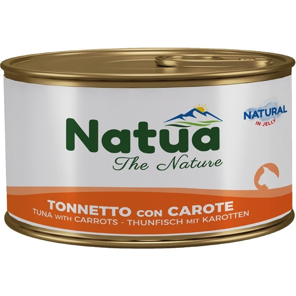 natua - Natural Adult Cat Jelly Tonnetto con Carote