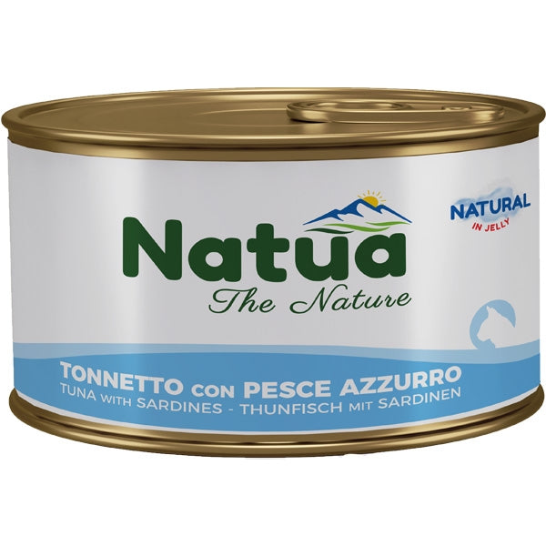 natua - Natural Adult Cat Jelly Tonnetto con Pesce Azzurro