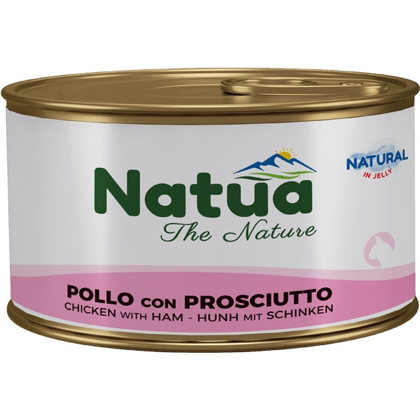 natua - Natural Adult Cat Jelly Pollo con Prosciutto