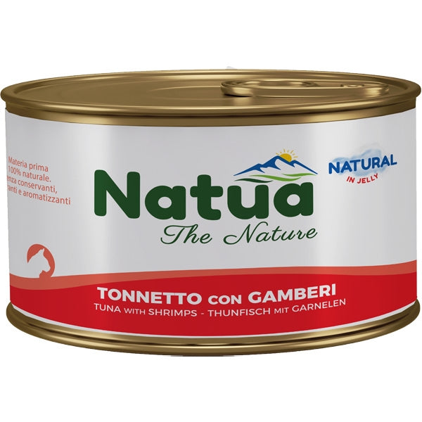 natua - Natural Adult Jelly Tonnetto con Gamberi Per Gatti