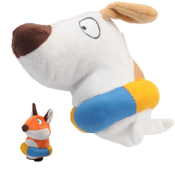 Camon - Gioco Peluche a Forma di Cane o Volpe