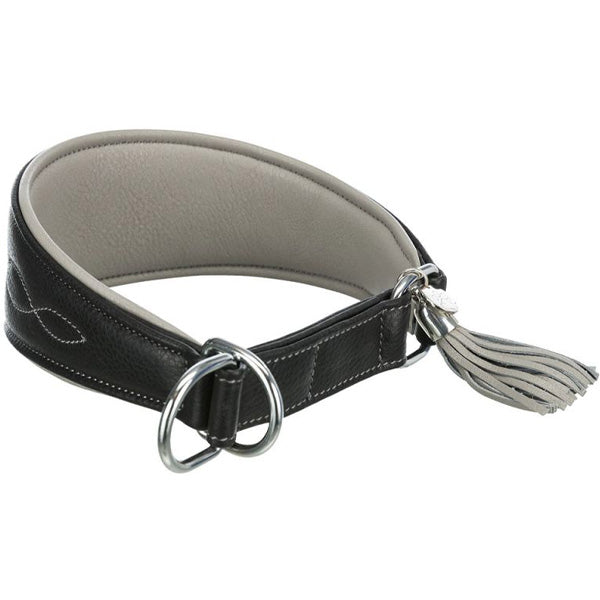 Trixie - Active Comfort Collare Semitrangolo Per Levrieri Nero Grigio