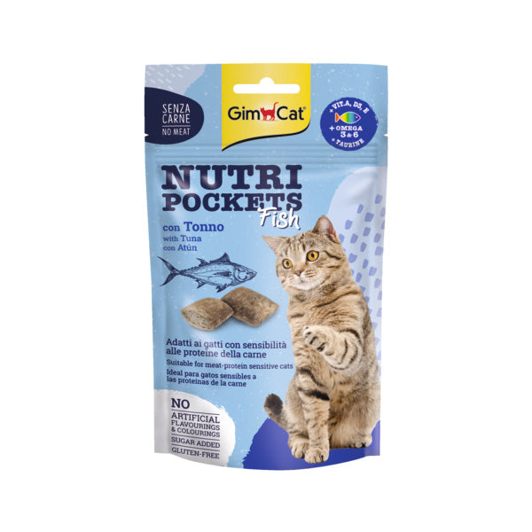 Gimborn Italia - GimCat Nutri Pockets Fish con Tonno