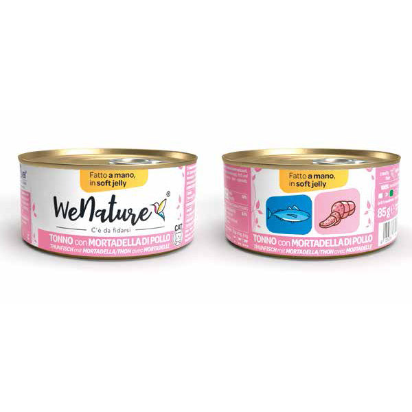 Wenature - Tonno con Mortadella di Pollo in Soft Jelly