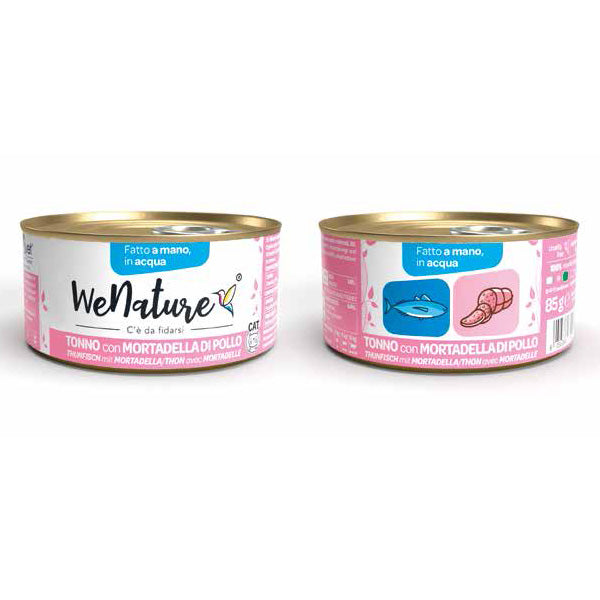 Wenature - Tonno con Mortadella di Pollo in Acqua