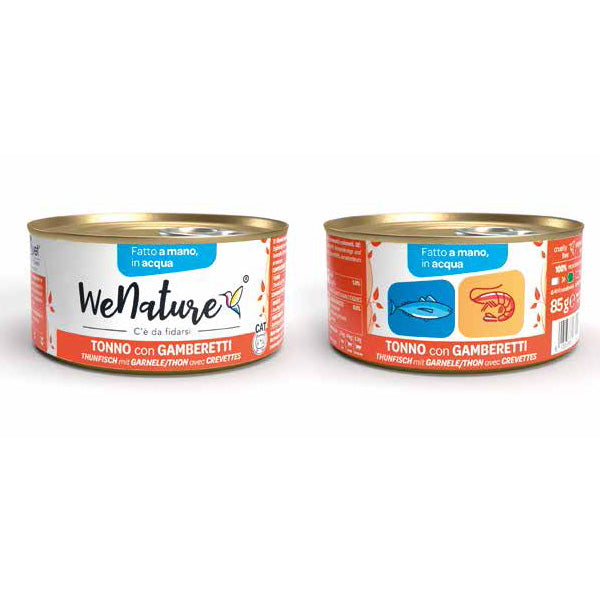 Wenature - Tonno con Gamberetti in Acqua