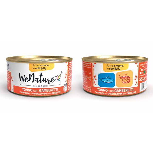 Wenature - Tonno con Gamberetti in Soft Jelly