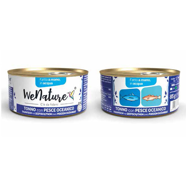 Wenature - Tonno con Pesce Oceanico in Acqua