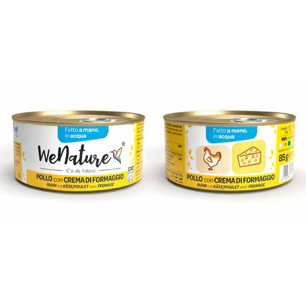 Wenature - Pollo con Crema di Formaggio in Acqua