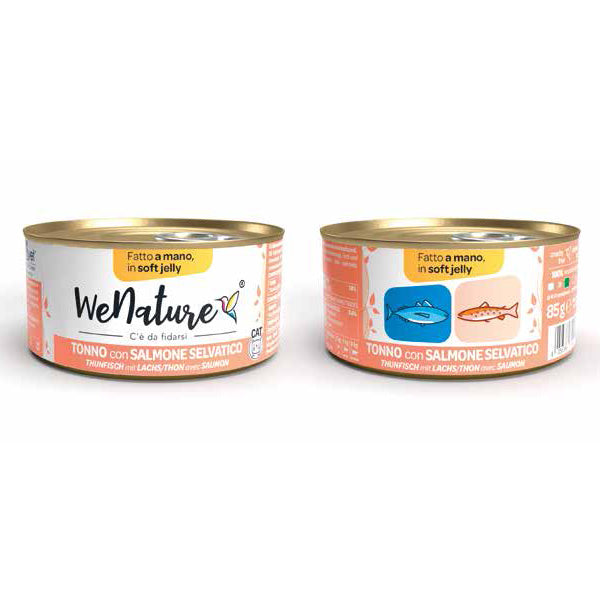 Wenature - Tonno con Salmone Selvatico in Soft Jelly