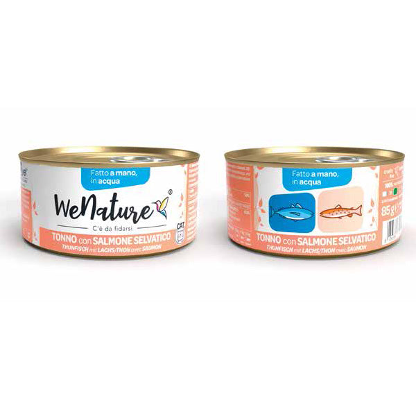 Wenature - Tonno con Salmone in Acqua