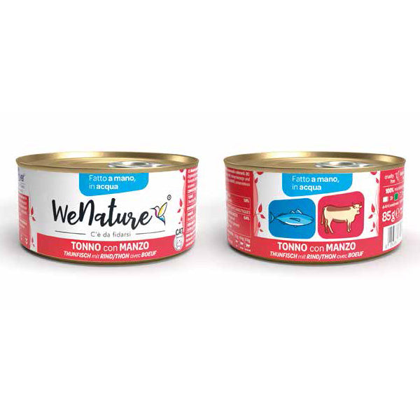 Wenature - Tonno con Manzo in Acqua