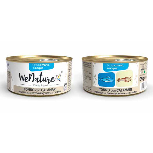 Wenature - Tonno con Calamari in Acqua