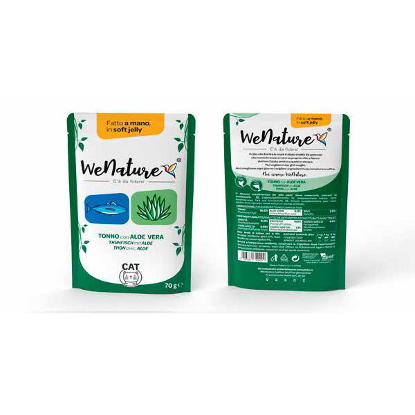 Wenature - Tonno con Aloe Vera in Soft Jelly Pouch