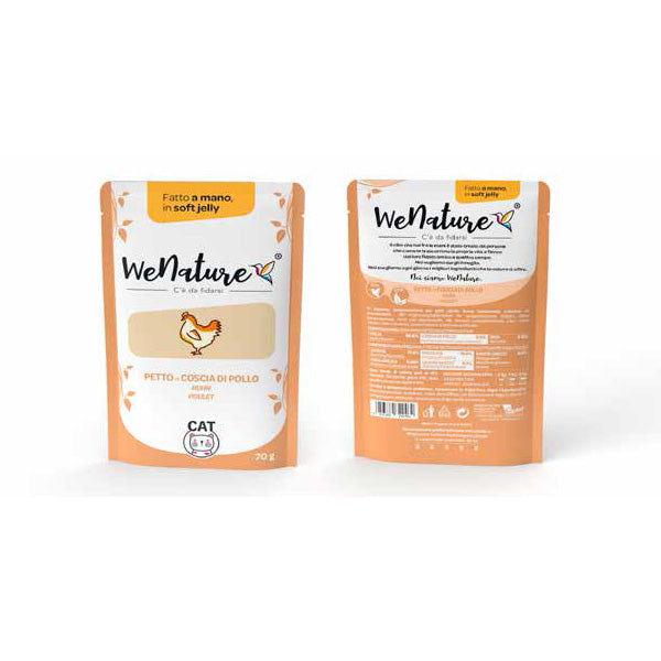 Wenature - Petto e Coscia di Pollo in Soft Jelly Pouch