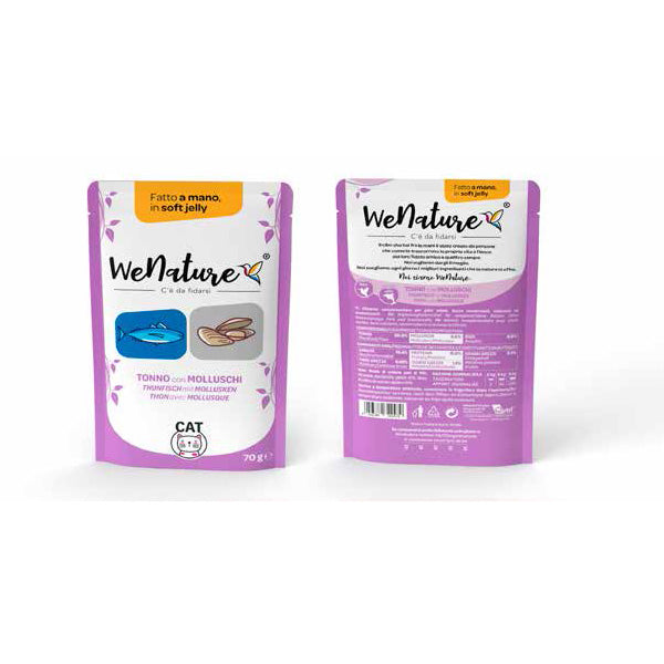 Wenature - Tonno con Molluschi in Soft Jelly Pouch