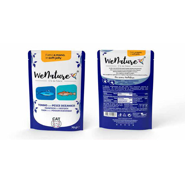 Wenature - Tonno con Pesce Oceanico in Soft Jelly Pouch