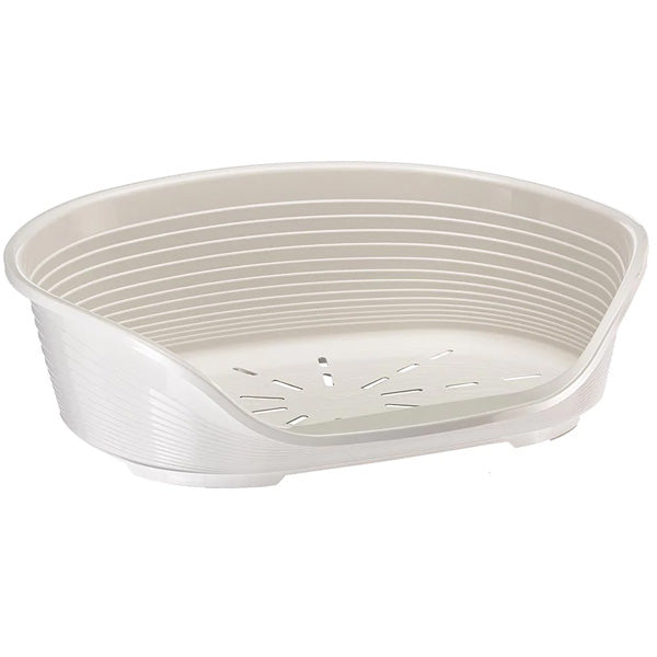 Ferplast - Cuccia in Plastica Siesta Deluxe Bianco