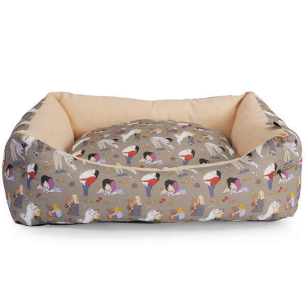 Camon - Cuccia Rettangolare per Cani e Gatti Fantasia Hug Me