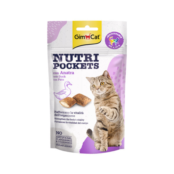 Gimborn Italia - GimCat Nutri Pockets con Anatra