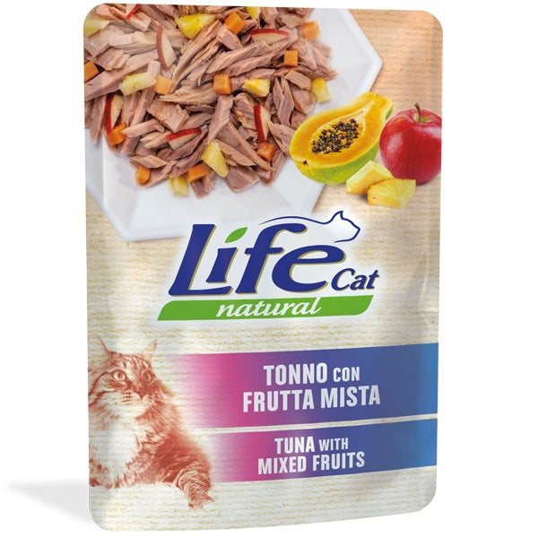 Life Pet Care - Life Cat Natural Adult Tonno con Frutta Mista