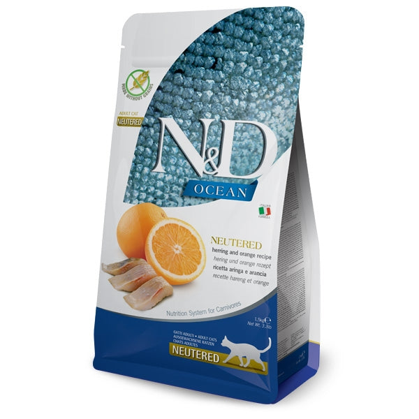 Farmina - Natural & Delicious Ocean Neutered Aringa e Arancia Grain Free